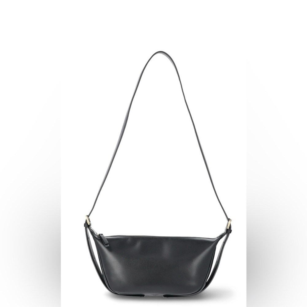 NWT Time & Tru Black Sling Crossbody Bag Minimalist Shoulder‎ Purse